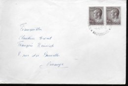 LUXEMBOURG    Lettre  1972 Grand Duc Jean - Máquinas Franqueo (EMA)