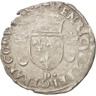 Monnaie, France, Douzain Aux Croissants, 1551, Lyon, TB, Billon, Duplessy:997 - 1547-1559 Heinrich II.