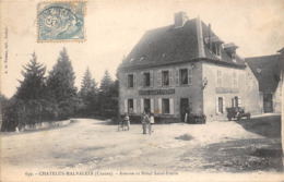 23-CHATELUS-MALVALEIX- AVENUE ET HÔTEL SAINT-PIERRE - Chatelus Malvaleix