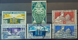 FRANCE 1924/25 - Canceled - YT 210-215 - Exposition Internationale, Complete Set! - Used Stamps