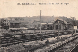 27-EVREUX- CHEMIN DE FER DE L'ETAT, LE DEPÔT - Evreux