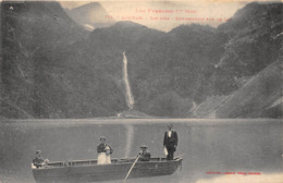 31-LUCHON- LAC D'OO EMBARCATION SUR LE LAC - Luchon