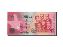 Billet, Ghana, 1 Cedi, 2010, 2010-03-06, KM:37b, NEUF - Ghana