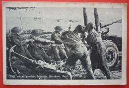 ENG.ZWAAR GESCHUT BESCHIET OVERLOON - SEPT. 1944 U.S. ARMY - Oorlog 1939-45