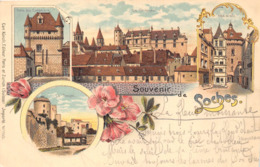 37-LOCHES-SOUVENIR MULTIVUES - Loches