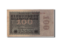 Billet, Allemagne, 100 Millionen Mark, 1923, 1923-08-22, KM:107a, TB - 100 Millionen Mark