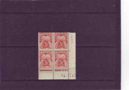 TIMBRE-TAXE N° 83 - 3F GERBES - A De A+B - 2° Tirage Du 13.1.47 Au15.1.47 - 14.1.1947 - - Impuestos