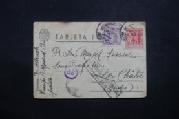 ESPAGNE - Censure De Madrid Sur Carte De Correspondance Pour La France En 1944 - L 42845 - Nationalistische Censuur