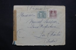 ESPAGNE - Censure De Madrid Sur Enveloppe Pour La France En 1943 - L 42846 - Nationalistische Censuur