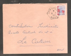 Enveloppe De  ST  PYTHON    NORD  1960 - Cartas & Documentos