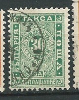 Bulgarie    Taxe  -  Yvert N°  15 Oblitéré     -  Cw 34840 - Strafport