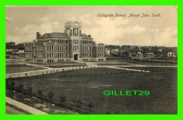 MOOSE JAW, SASKATCHEWAN - COLLEGIATE SCHOOL - TRAVEL IN 1985 - - Altri & Non Classificati