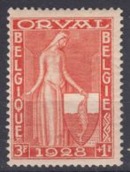 Belgium 1928 Orval Mi#241 Mint Hinged - Nuovi