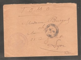 Enveloppe  Oblit  Tresor Et Poste RABAT + Region De Rabat  1914 - Guerre De 1914-18
