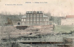 Ensival De La Folie Carte Colorisée Circulé En 1908 - Verviers