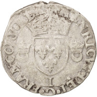 Monnaie, France, Douzain Aux Croissants, 1550, Limoges, TB+, Billon - 1547-1559 Enrique II