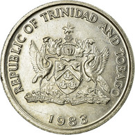 Monnaie, TRINIDAD & TOBAGO, 25 Cents, 1983, SUP, Copper-nickel, KM:32 - Trinité & Tobago