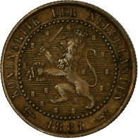 Monnaie, Pays-Bas, William III, Cent, 1881, TB+, Bronze, KM:107.1 - 1849-1890: Willem III.