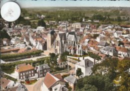 28 - Très Belle Carte Postale Semi Moderne Dentelée De NOGENT LE ROI   Vue Aérienne ( Voyagé ) - Nogent Le Roi