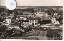 28 - Très Belle Carte Postale Semi Moderne Dentelée De  VILLEMEUX SUR EURE     Vue Aérienne De La Gare ( A Voyagé ) - Villemeux-sur-Eure