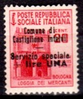 Italia-A-0776 - Emissioni Locali: Castiglione D'Intelvi 1945 (++) MNH - Senza Difetti Occulti. - Emissions Locales/autonomes