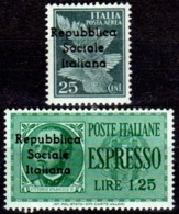 Italia-A-0785 - Emissioni Locali: Teramo 1944 (sg/++) NG/MNH - Senza Difetti Occulti. - Emissions Locales/autonomes