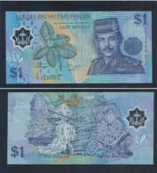 1996 Negara Brunei Darussalam ONE DOLLAR $1 Banknote Currency Money (#146C) C/3-299092 - Brunei