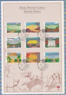 South Africa RSA - 1998 - FRAMA Machine Labels Second Series 9 Provinces On FDC - Viñetas De Franqueo (Frama)