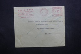 ISRAËL - Affranchissement Mécanique De Tel Aviv Sur Enveloppe En 1952 - L 42931 - Briefe U. Dokumente