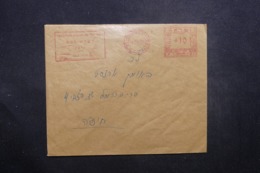 ISRAËL - Affranchissement Mécanique De Haïfa Sur Enveloppe En 1952 - L 42940 - Briefe U. Dokumente