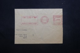 ISRAËL - Affranchissement Mécanique De Tel Aviv Sur Enveloppe ( Devant ) En 1953 - L 42943 - Brieven En Documenten