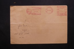 ISRAËL - Affranchissement Mécanique De Tel Aviv Sur Enveloppe En 1953  - L 42948 - Covers & Documents