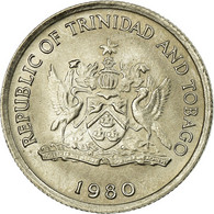 Monnaie, TRINIDAD & TOBAGO, 10 Cents, 1980, Franklin Mint, SUP, Copper-nickel - Trinidad En Tobago