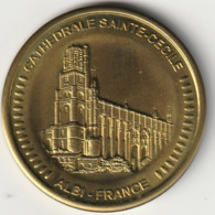 OCCITANIE ALBI  "Cathédrale Sainte Cecile" TRES GROSSE ET RARE MEDAILLE EUROPEENE NEUVE - Other & Unclassified