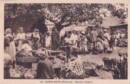 PORTO NOVO        MARCHE INDIGENE - Dahomey