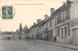 78-SAINT-ARNOULT- LA POSTE ET LA PLACE - St. Arnoult En Yvelines