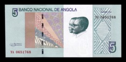 Angola 5 Kwanzas 2012 (2017) Pick 151A SC UNC - Angola