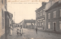 78-ROSNY- GRANDE RUE ET LA POSTE - Rosny Sur Seine