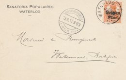 Sanatoria Populaires De Waterloo - German Occupation