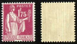 N° 289 1,75F Rose-lilas PAIX Neuf N** TB Cote 22€ - 1932-39 Frieden