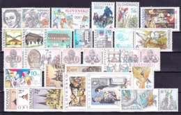 ** Slovaquie 2002 Mi 414-443, (MNH) L'année Complete - Años Completos