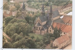 0-3231 HAMERSLEBEN, Katholische Pfarrkirche, Luftaufnahme - Haldensleben