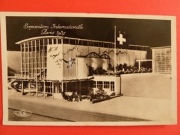 EXPOSITION INTERNATIONALE PARIS 1937 PAVILLON DE LA SUIISSE - Exhibitions