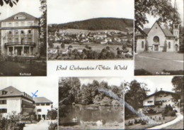 Germany - Postcard Used Written 1974 - Bad Liebenstein - Images From The City -2/scans - Bad Liebenstein