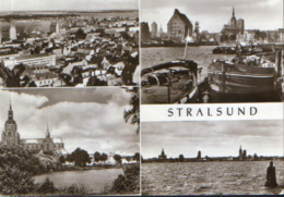 Germany - Postcard Used Written 1975 - Stralsund - Images From The City  -2/scans - Stralsund