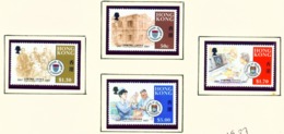 HONG KONG  -  1987 Medical Centenaries Set Unmounted/Never Hinged Mint - Unused Stamps