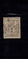 Luxemburg Used 2 Cent. 1880\1916 - 1882 Allegory