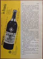 1963 - PERNOD Aperitivo  -  1 Pag. Pubblicità  Cm. 13x18 - Spiritueux