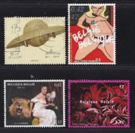 België - Artistieke Reeks. Belgische Kunstenaars - Gebruikt/gebraucht/used - OBP 2938-2941 - Used Stamps