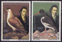 BENIN Audubon,birds,vogels,vögel,oiseaux,pajaros,uccelli,aves, Yvert N°629/30 MNH, ** - Otros & Sin Clasificación